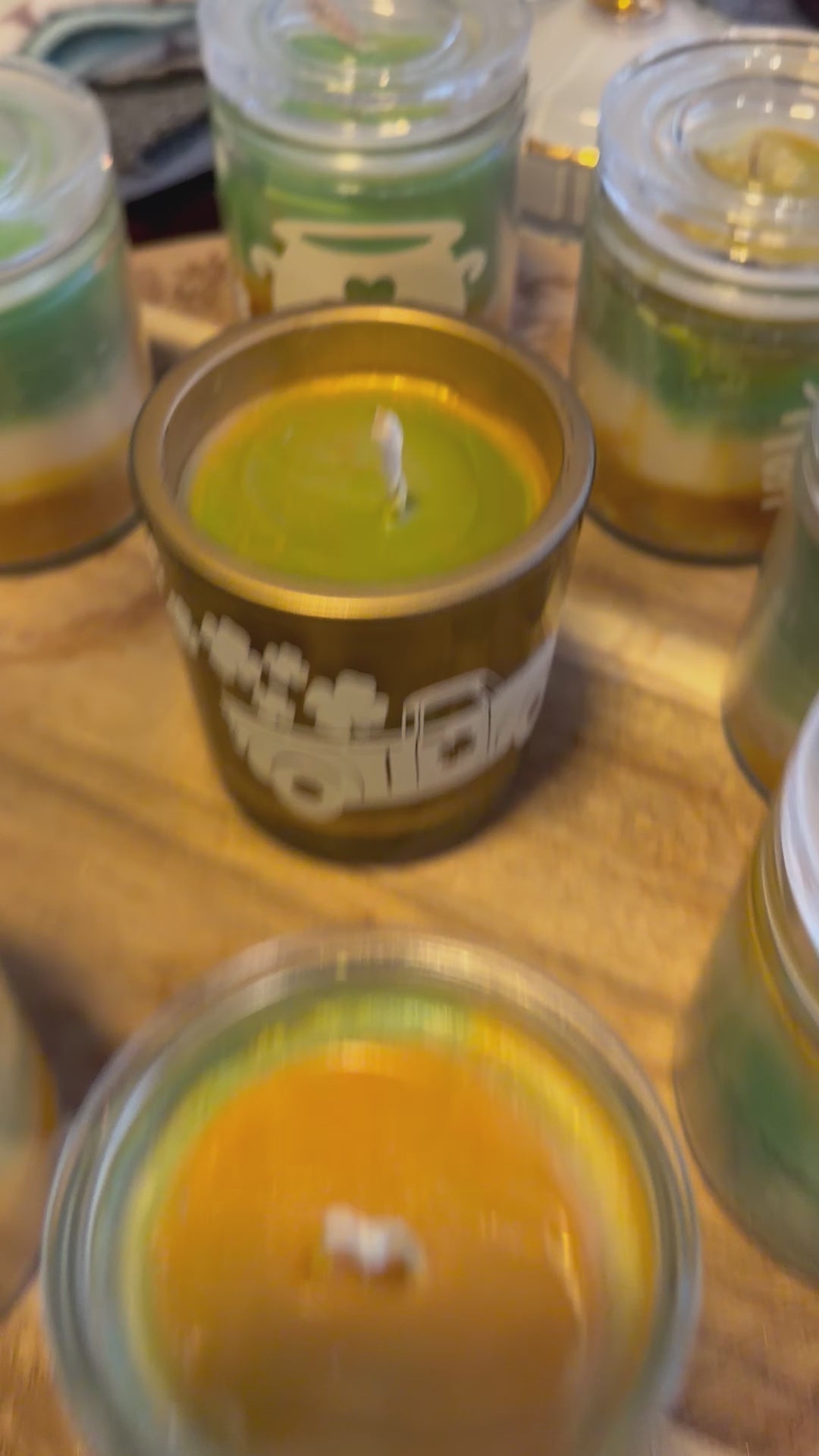 St. Patty’s Day Candle